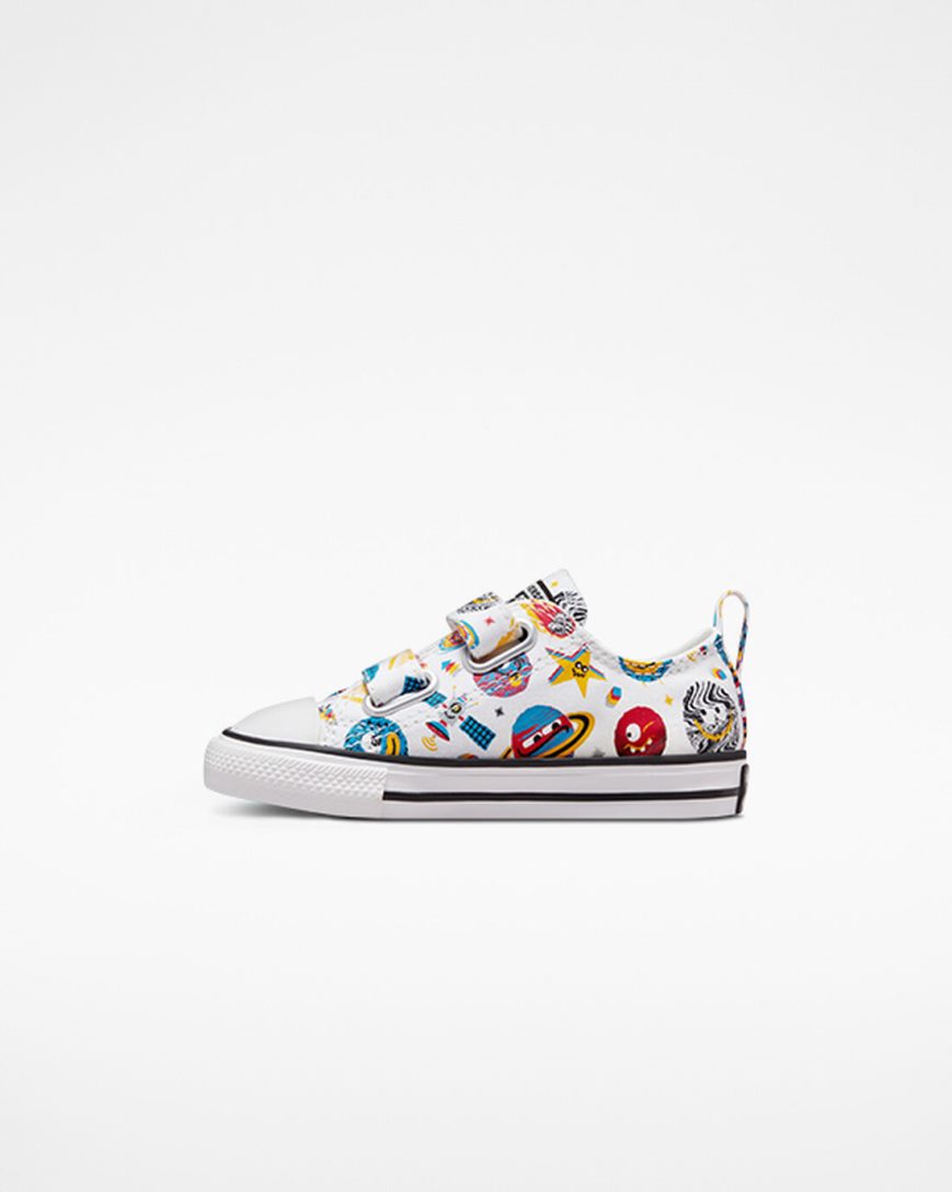 Zapatillas Bajas Converse Chuck Taylor All Star Easy-On Space Cruiser Niño Blancas Rojas | PE 75L804